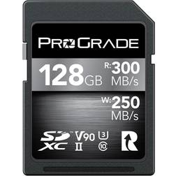 ProGrade Digital SDXC Class 10 UHS-II U3 V90 300/250MB/s 128GB