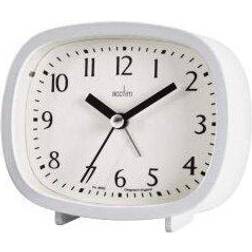 Acctim Hilda White Alarm Clock