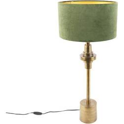 QAZQA deco with velor Table Lamp