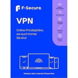 F-Secure VPN 5 Geräte 1 Jahr Download & Produktschlüssel