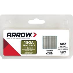 Arrow BN1816B Brad Nails 25mm Pack 2000