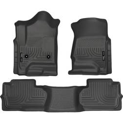 Husky Liners Weatherbeater Series Front & 2nd Seat Footwell Coverage