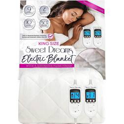 Sweet Dreams Electric Blanket Dual Controls King Size 152x203cm