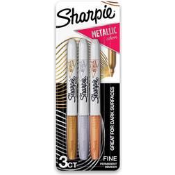 Sharpie Metallic Permanent Markers 3 Pack