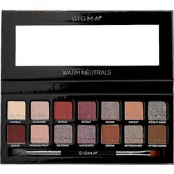 Sigma Beauty Eyeshadow Palette Warm Neutrals