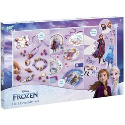 Totum Disney Frozen 3 in 1 Jewellery, Iron on Beads and Pixel Pain