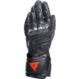 Dainese CARBON LONG LADY GLOVES BLACK/WHITE/FLUO-RED