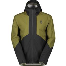 Scott Explorair Light Dryo 2.5L Men's Jacket - Black/Fir Green