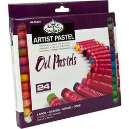 Royal & Langnickel Large Oil Pastels Assorted Colours Pack of 24