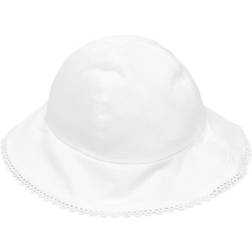 Chloé Baby's Embroidered Hat - White