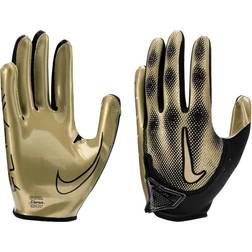 Nike Vapor Jet 7.0 Adult Football Gloves Black/Metallic Gold