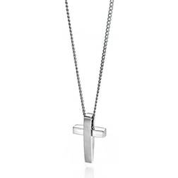 Fred Bennett Cross Pendant Necklace - Silver