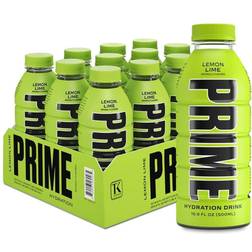 PRIME Hydration Drink Lemon Lime 500ml 12 pcs