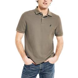 Nautica mens sustainably crafted classic fit deck polo