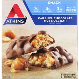 Atkins Caramel Nut Chew Bar 220g 5pcs