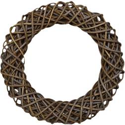 Ivyline Wreath Rattan/Wicker L10 Decoration