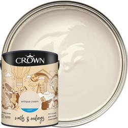 Crown & Emulsion Cream Ceiling Paint, Wall Paint 2.5L