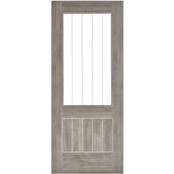 LPD Mexicano 1L Clear/Frosted Lines Interior Door (x200cm)