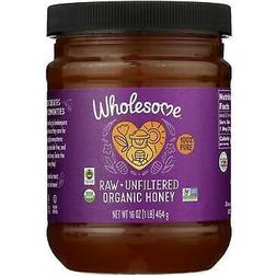 Wholesome Spreadable Organic Raw Unfiltered Honey