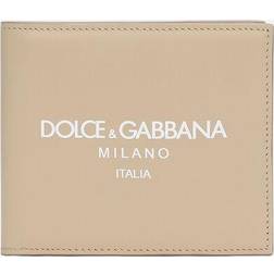 Dolce & Gabbana Beige Logo Wallet - UNI