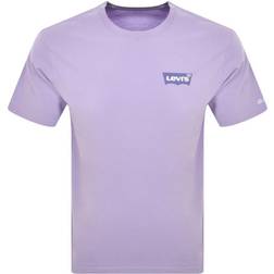Levi's Relaxed Fit Short Sleeve T-Shirt Purple, Purple, Xl, Men