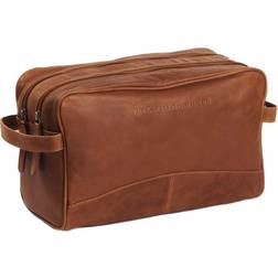 The Chesterfield Brand Toiletry Bag STEFAN Made Of Large Cosmetics Case For Men Women For Travel Cognac
