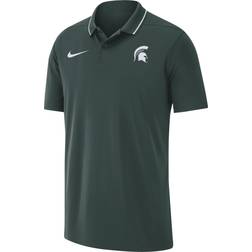 Nike Men's Green Michigan State Spartans Coaches Performance Polo