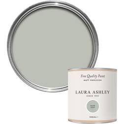 Laura Ashley Matt Emulsion Paint Tester Pot Green, Grey