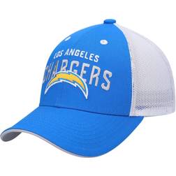 Outerstuff Youth Powder Blue/White Los Angeles Chargers Core Lockup Trucker Snapback Hat