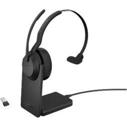 Jabra Evolve2 55 USB-A MS Mono with Charging Stand