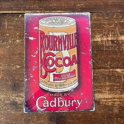 Geko IPREMA Casa Vintage Metal Sign Retro Advertising Cadbury