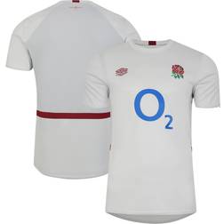 Umbro England Rugby Gym Training Jersey Off White Mens