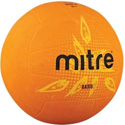 Mitre Oasis Panel Netball Orange/Yellow/Black