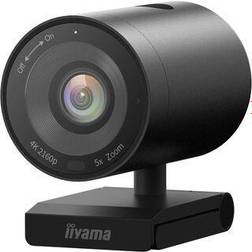 Iiyama UC-CAM10PRO-1 4K Konferenz-Webcam 8MP USB-Kamera mit Mikrofon 120° Sichtfeld Auto-Framing kleine Räume