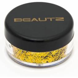 Aquarius Beautz Chunky Glitter 10Ml Pot With 5-Gram Glitter, Gold