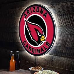Evergreen Arizona Cardinals LED Lighted Wall Sign Clear