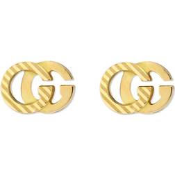 Gucci 18ct Yellow Gold Running Stud Earrings