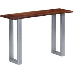 vidaXL Solid Acacia Wood Console Table 35x115cm