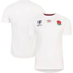 Umbro England Rugby World Cup 2023 Home Replica Jersey White Junior