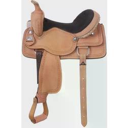 King Series Cowboy RO Barbwire Saddle 17inch