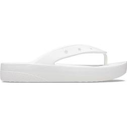 Crocs Classic Platform Flip - White