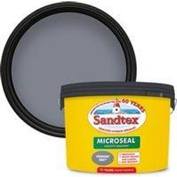 Sandtex Microseal Ultra Smooth Weatherproof Masonry 15 Year Grey