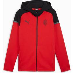 Puma AC Milan Casuals Hooded Jacket Red