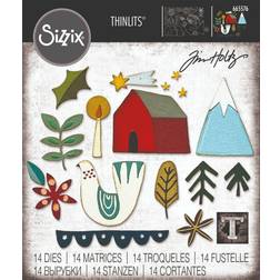 Sizzix Funky Nordic Thinlits Dies by Tim Holtz