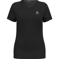 Odlo Women's F-Dry V-Neck T-Shirt - Black