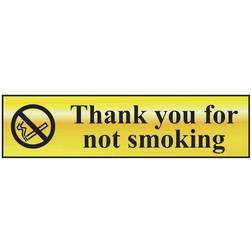 Scan SCA6001 Thank You For Not Smoking