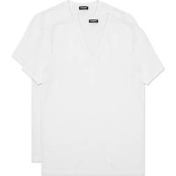 DSquared2 Two-Pack White Basic T-Shirts WHITE