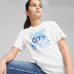 Puma Manchester City FtblCore T-Shirt White Kids