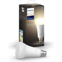 Philips Hue White Bluetooth LED Bulb B22, White