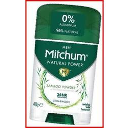 Mitchum men 24hr natural vegan deodorant stick with 96%